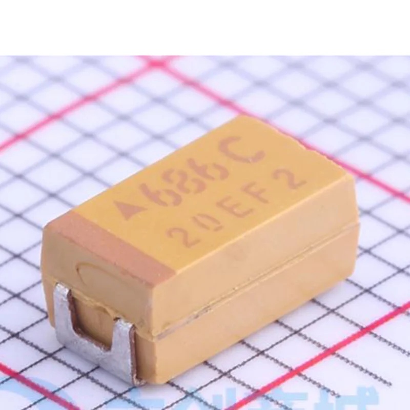 

TAJC686K016RNJ,68uF ± 10% 16V, 100 Ом @ кГц, 20 шт.
