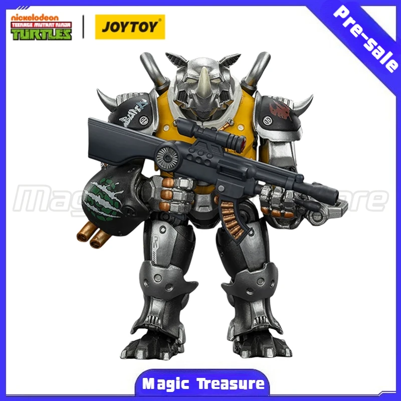 

【MT】Pre-sale JOYTOY TMNT Mighty Rocksteady 1/18 Action Figure Model Toy