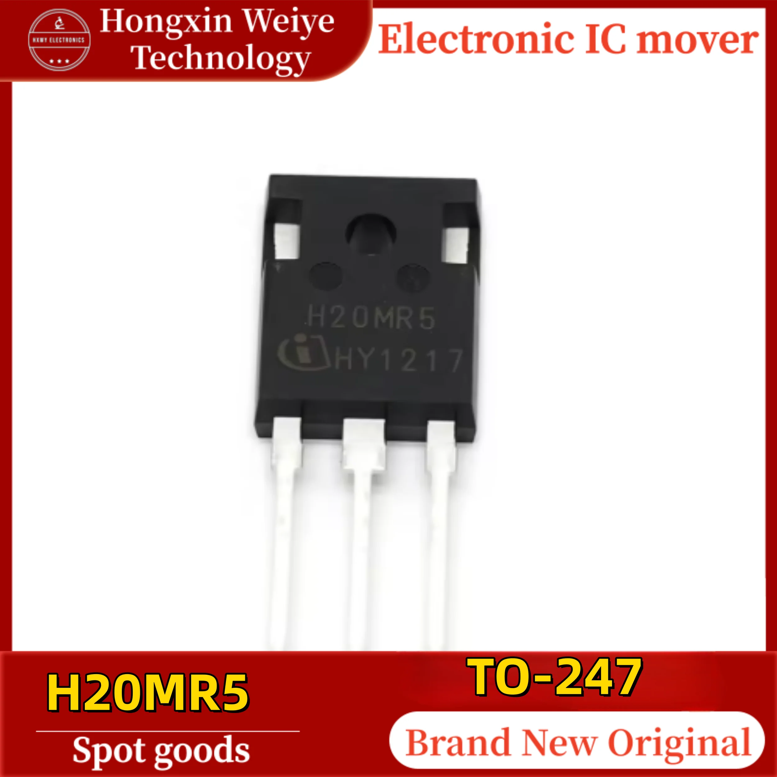 

(10/50) H20MR5 H20MR TO-247-3 IGBT Induction Cooker Power Transistor - Brand New In Stock Fast Shipping