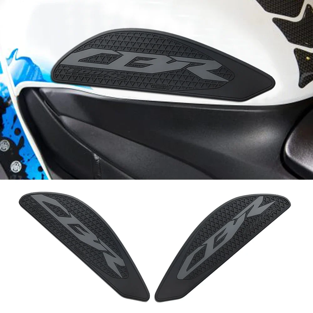 Motorcycle Fuel Tank Pads Sticker Side Gas Knee Grip Protector Traction Decals Fit for Honda CBR600RR 2007-2012