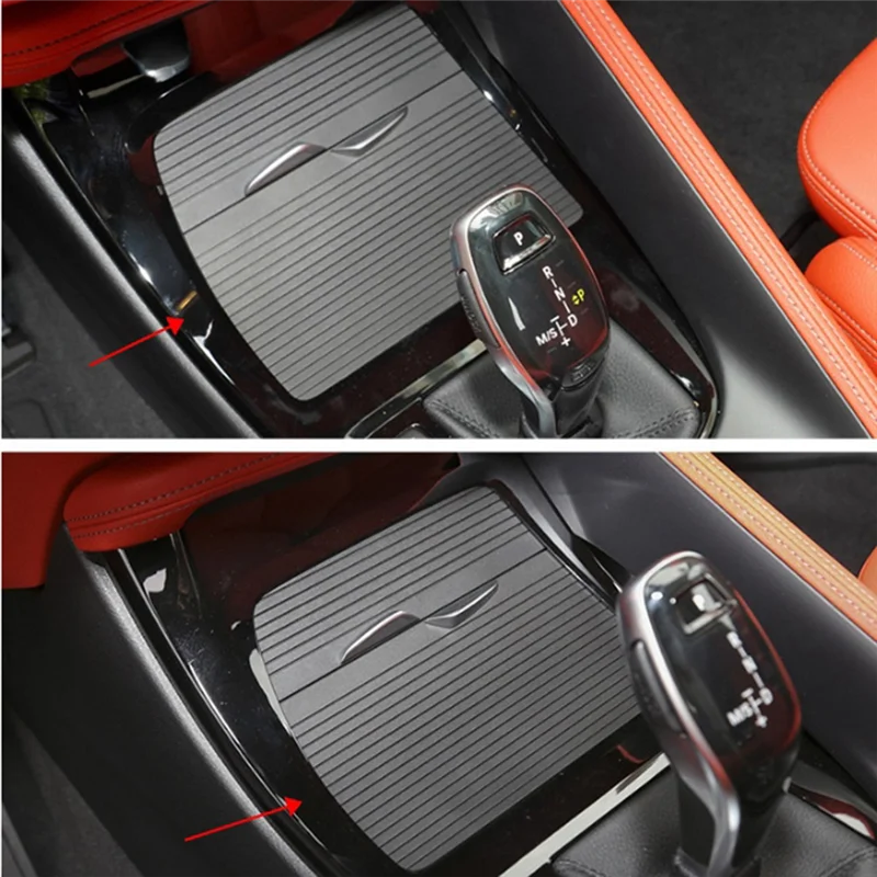 

51169299529 Крышка рулонной шторы центральной консоли, ящик для хранения, раздвижная крышка сзади для BMW X1 X2 F48 F49 F39 2016-2021