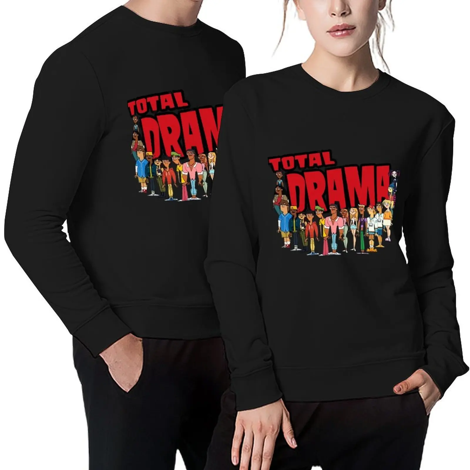 

total drama island Pullover korean clothes blouse autumn clothes men clothing men sweatshirt
