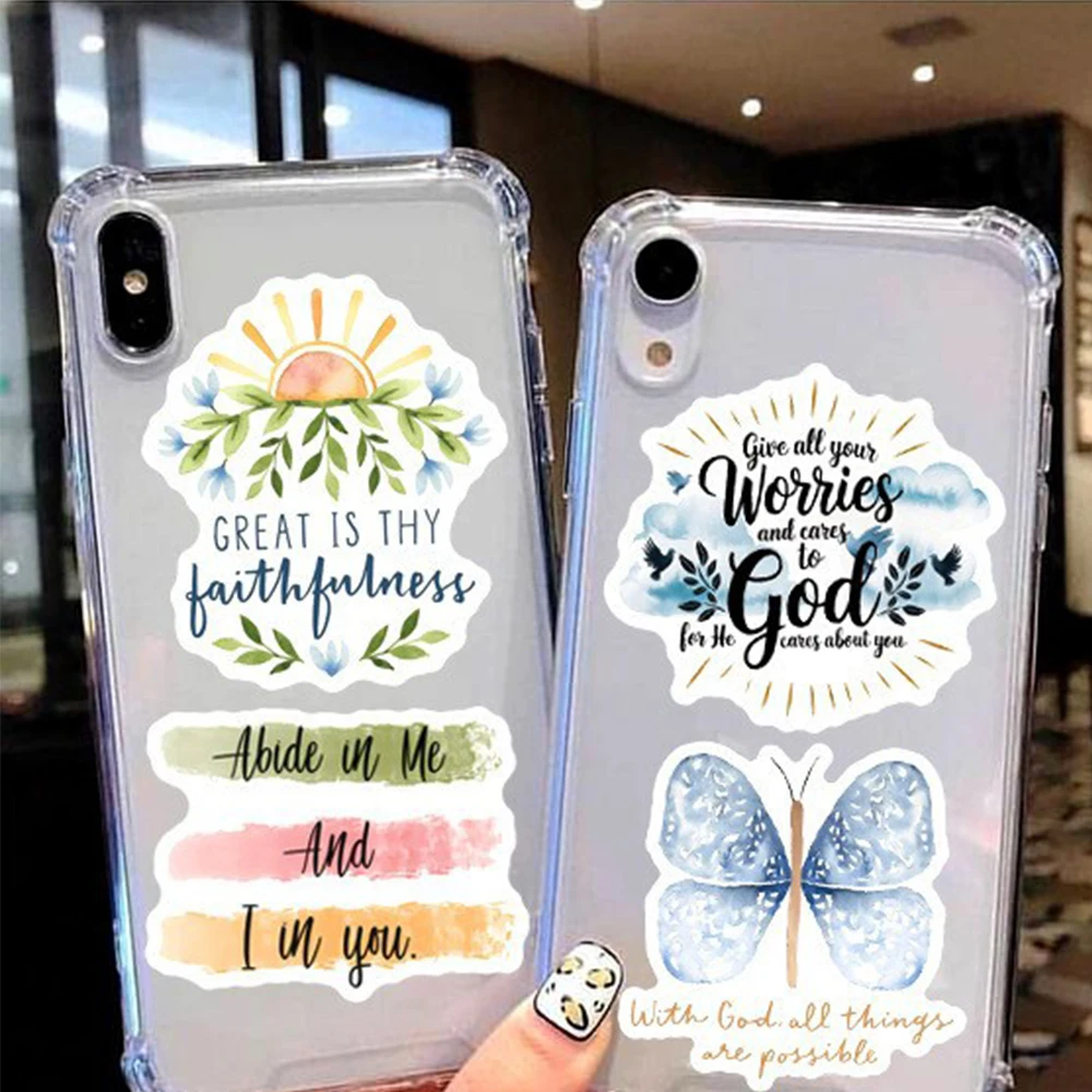 

10/30/60pcs Cartoon Christmas Graffiti Stickers DIY Laptop Phone Luggage Skateboard Waterproof Sticker Decoration