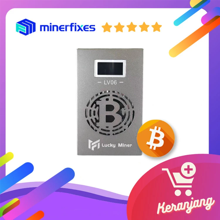 lucky miner v6 2024 500G btc solo miner bitcoin crypto miner bch y btc BM1366 Asic Chip Home Use Machine