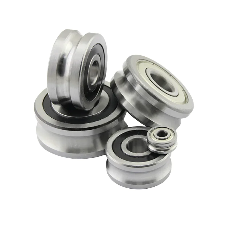 10pcs U groove track roller bearing LFR50/5-4/6 LFR50/8 LFR5200-8 LFR5201-10/12/14/20 LFR5202-12 LFR5301-10/20 5302-10 NPP KDD