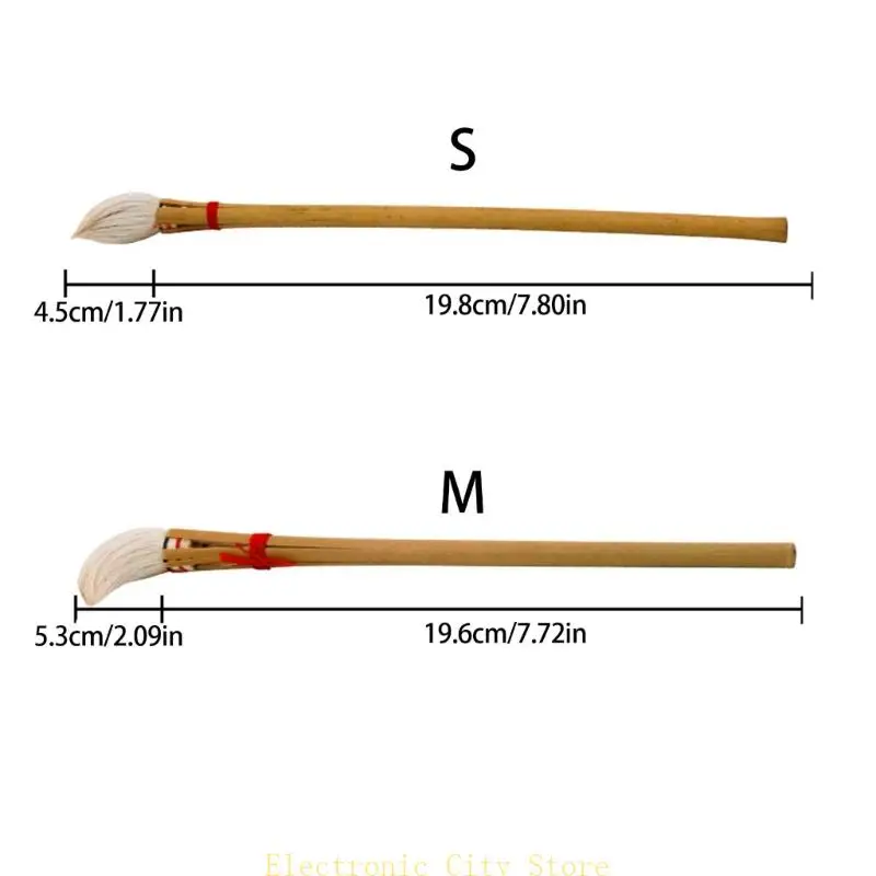 Keramikkunst Pinsel Holzgriff Potterie Glasur
