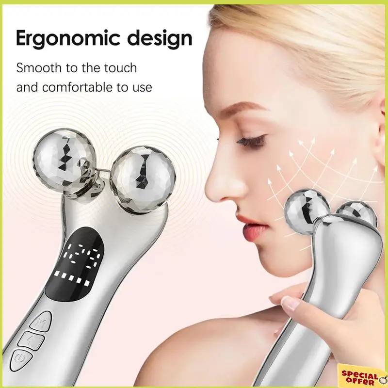 

A35R Facial Beauty Device Electric Facial Slimming Rollor Face Slimming Roller Massager