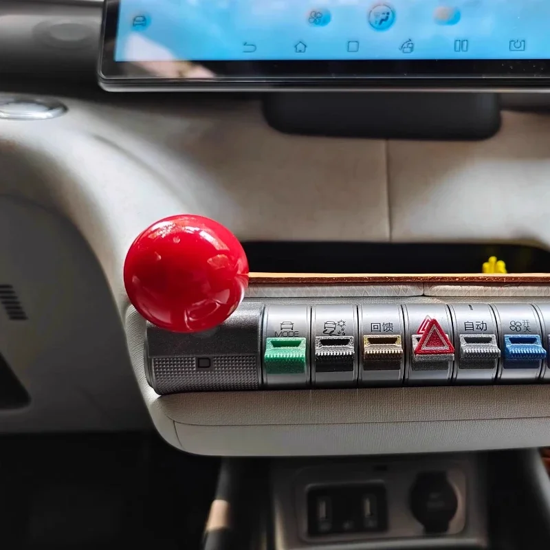For BYD Dolphin Seagull Gear Lever Shift Ball Head Modification Practical Gear Handle Upgrade Auto Parts Universal Accessories