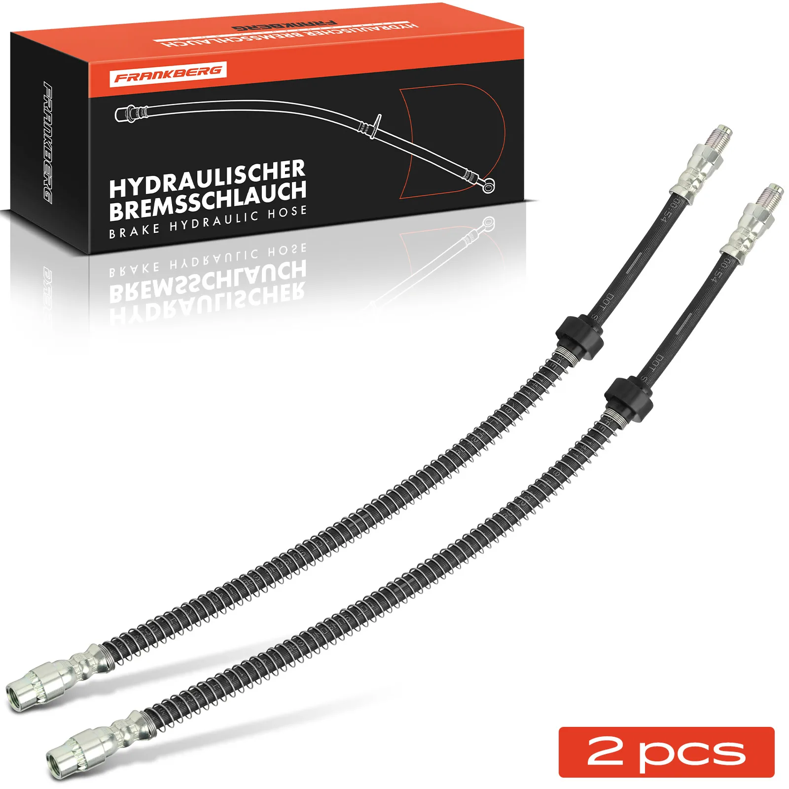 Frankberg 2x Remslang Remslang Vooras Links of Rechts voor Citroën C2 Berlingo Xsara Peugeot 1007 4806E9