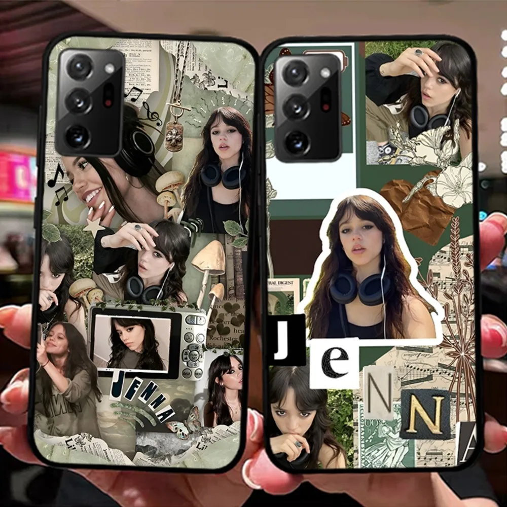 Aesthetic Jenna Ortega Actor Phone Case For Samsung Note 8 9 10 20 pro plus lite M 10 11 20 30 21 31 51 A 21 22 42 02 03