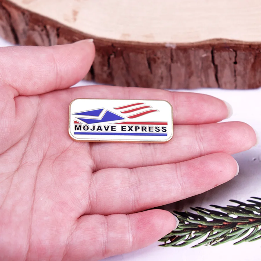 شارة شعار Mojave Express RPG Game Falloout-Enamel Pin Gamer هدية مجوهرات #4