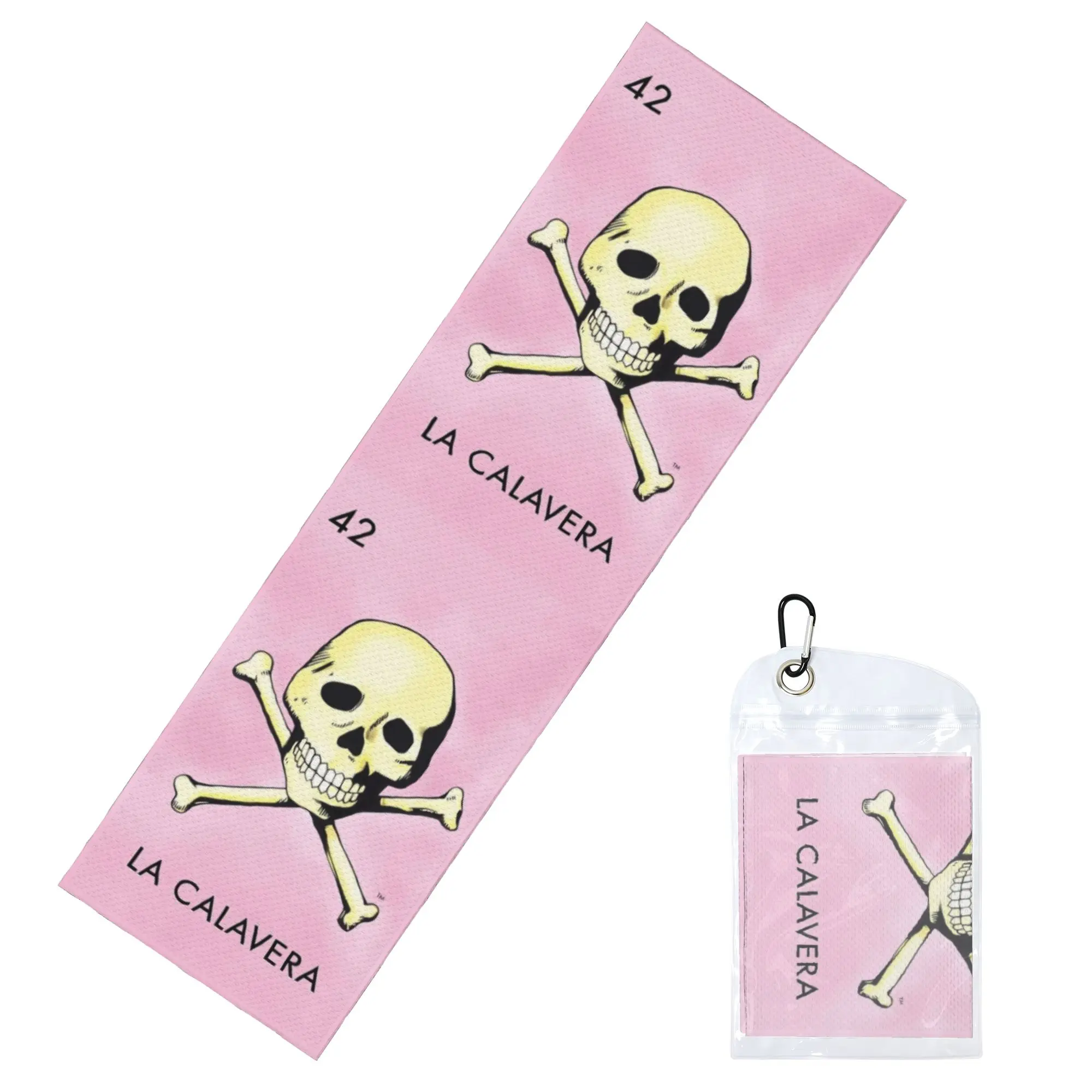 Toalla Fría de Secado Rápido para Ejercicio, Toalla Facial, Toalla Fría Transpirable para Piscina, Estilo Lotería Mexicana Bingo