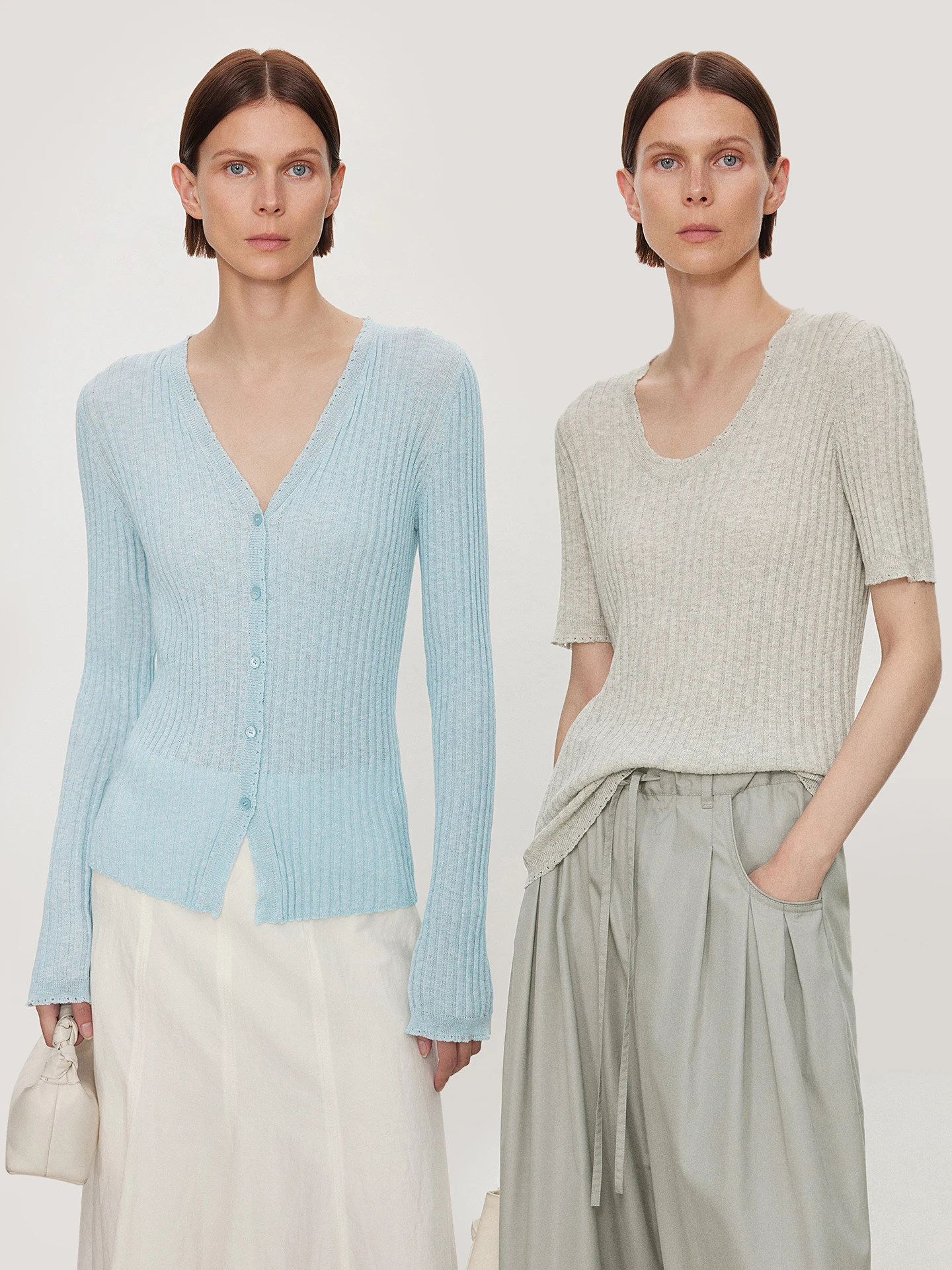 

CHICJOC Skin-Friendly Cool Feeling Cotton Linen Acetate Floral Lace Trim Lightweight ort Sve T-irt Slimming Open Cardigan