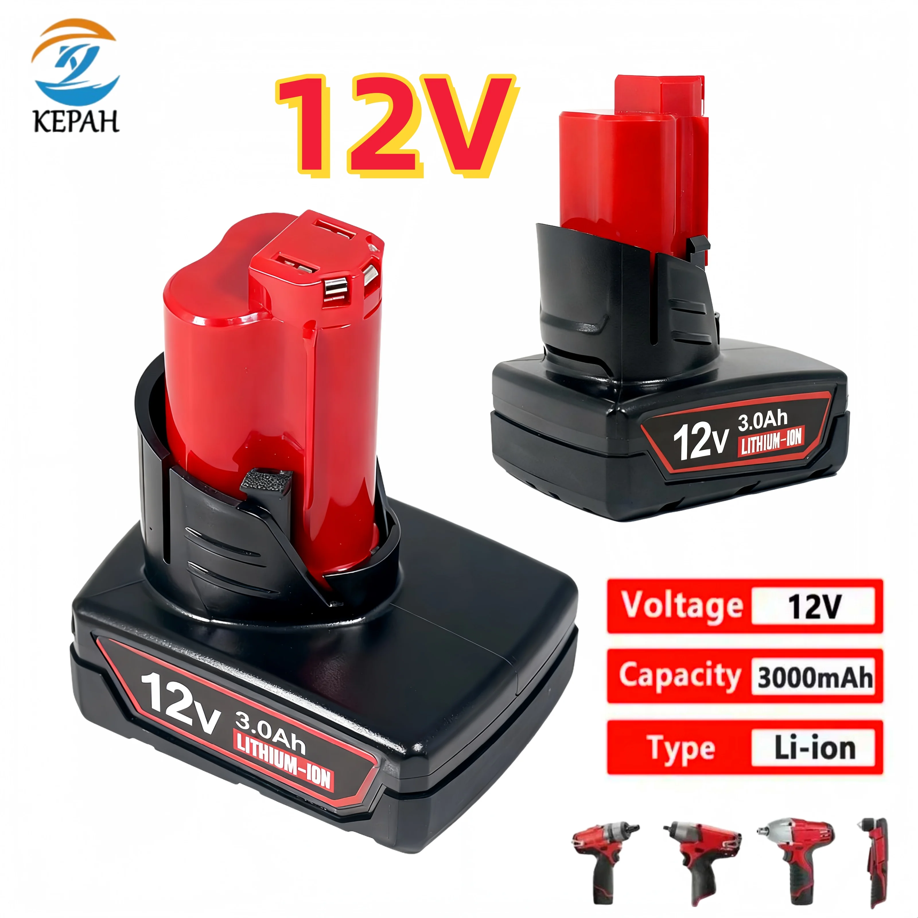 New 12V For Milwauk…