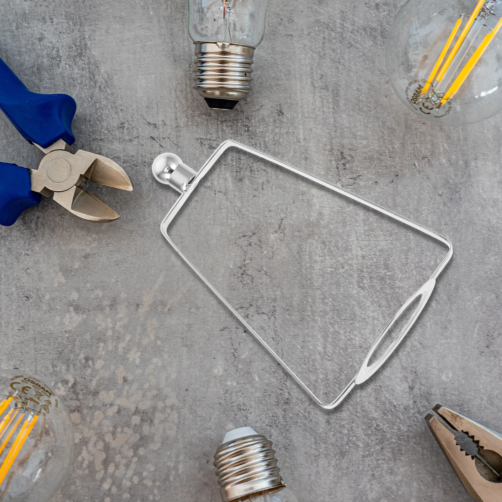 

Crystal Lamp Frame Iron Diy Lampshade Holder For Table Floor Lamps Replacement Parts Harp Bracket Lighting Fixture