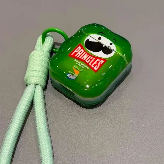 ل أبل Airpods Pro3 2025 حافظة جديدة الإبداعية رقاقة البطاطس الغذاء سماعة لاسلكية تعمل بالبلوتوث Airpods 4 3 2 1 Pro2 سيليكون الغطاء الواقي #6