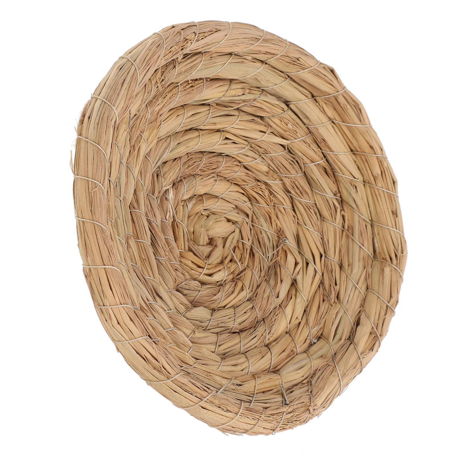 

Handmade Craft Straw Nest Weave Artificial Bird Nest For Parrot Macaw African Straw Bird Nest