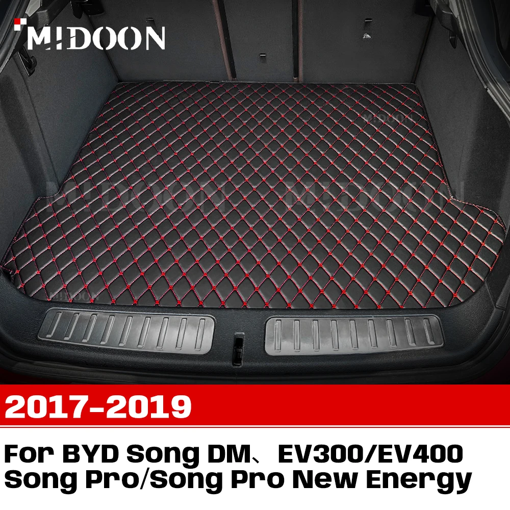 

For BYD Song DM、Song Pro、EV300/EV400、Song Pro New Energy 2017-2019 Custom Car Trunk Mat Cargo Liner Auto Interior Accessories