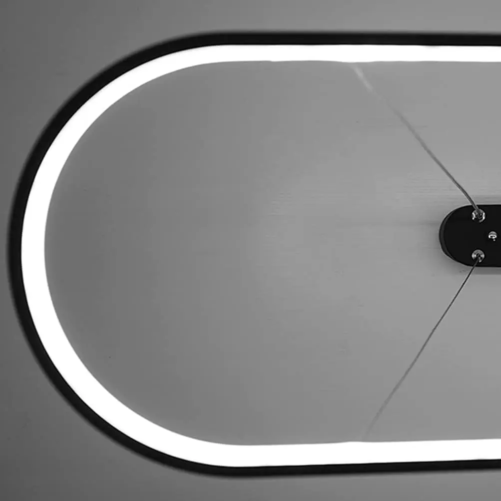 Modern LED Pendant Light Nordic Minimalist Line Hanging Lamp For Dining Room Island Kitchen Living Room Conference Room Study