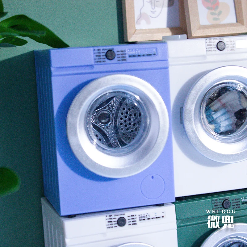 Gesimuleerde Mini Wasmachine Roterend Speelgoed voor 1/10 RC Crawler Auto Traxxas TRX4 Defender Bronco AXIALE SCX10 90046 RC4WD D90