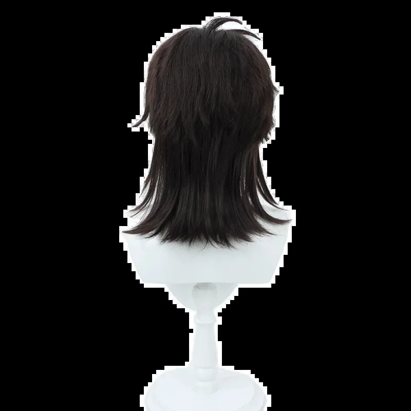 FGO Fate Grand Order Kotomine Kirei كوسبلاي قصير بني مقاوم للحرارة شعر صناعي لحفلة الهالوين لعب الأدوار 5؛ c,8'z,6.k؛ #5