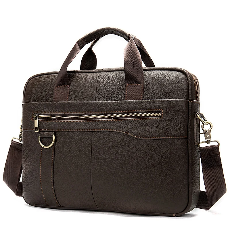 Men's Briefcase Messenger Bag Men Leather/Business Male Laptop Office Bags For Men Briefcases Men's Bag