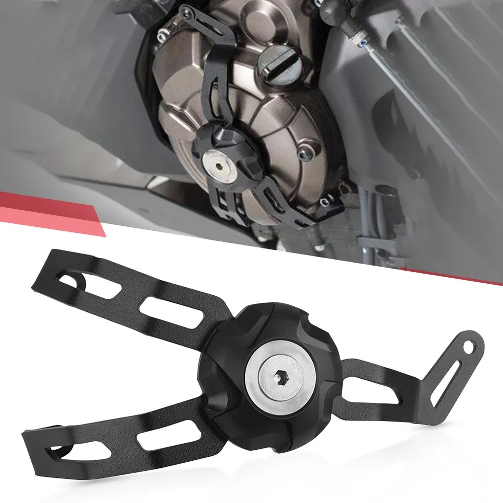 MT-07 Motorcycle Accessories For Yamaha MT07 TRACE 700 XSR700 XSR 700 XTribute Alumimum Engine Guard Cover protector Crap Flap