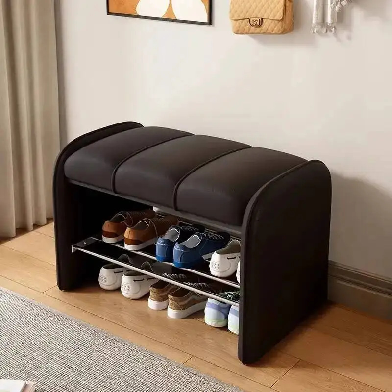 Seat Shoe Stackable Cabinet Entrance Hall With Hallway Tower Bench Shoe Shelf Designer Living Room Sapateira Home Furniture