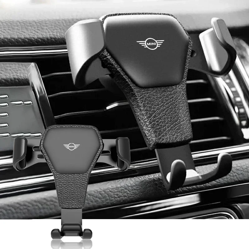 1pcs Car Phone Holder Vent Bracket GPS Navigation Mobile For BMW Mini Cooper R50 R52 R53 R55 R56 R61 R58 F54 F55 F56 F60 Clubman