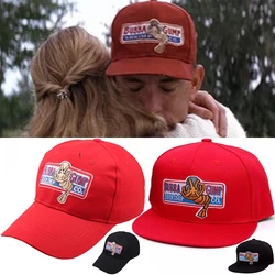 Bubba Gump Shrimp CO. 19945. Czapka z daszkiem Forrest Gump kostium Cosplay haftowana czapka typu snapback mężczyźni i kobiety czapka letnia hurtownia