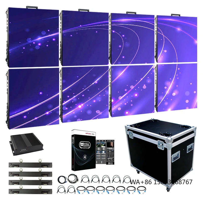 

Stage Rental Usage Curved LED Screen Background P2.97 P3.91 Outdoor Indoor Rental Display Screen