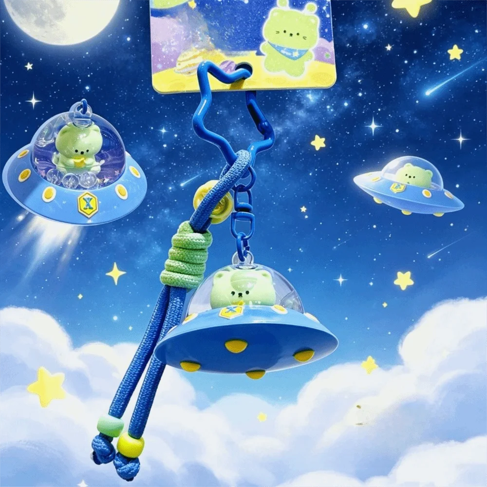 Fluffy Fabric Cat Keychain Soft Touch Skin-Friendly Mini Stuffed Animal Odorless Polyester Fine Stitching Bag Charm Pendant