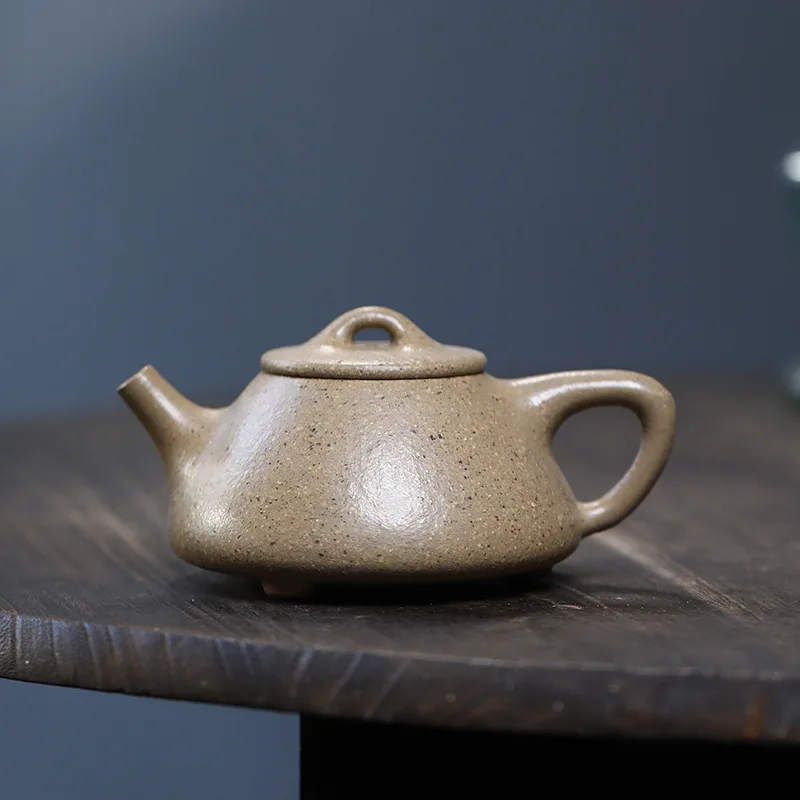 

Yixing purple clay teapot, one batch, coarse sand section, mudslide gourd teapot for brewing tea, breathable coarse ceramic tea