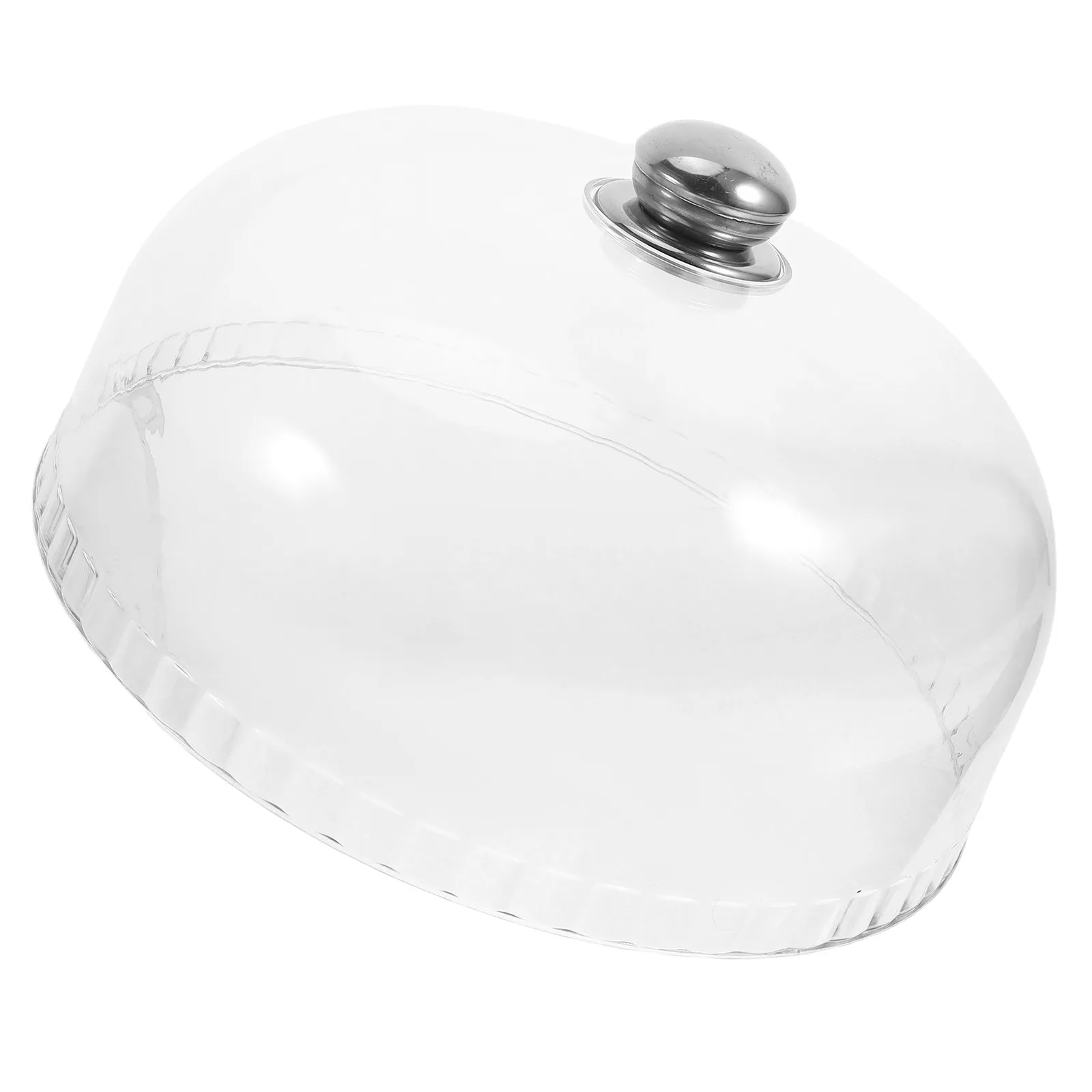 Clear Acrylic Cake Dome Cover Round Shape Food Cloche Dome Protector for Cakes Cupcakes Muffins Pastries Desserts