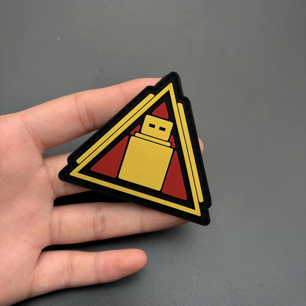 

Наклейка-значок из ПВХ с рисунком подростка Genius, с подкладкой на крючке и петле, подходит для сумок, рюкзаков, жилетов и вышивки одежды, мягкая резина