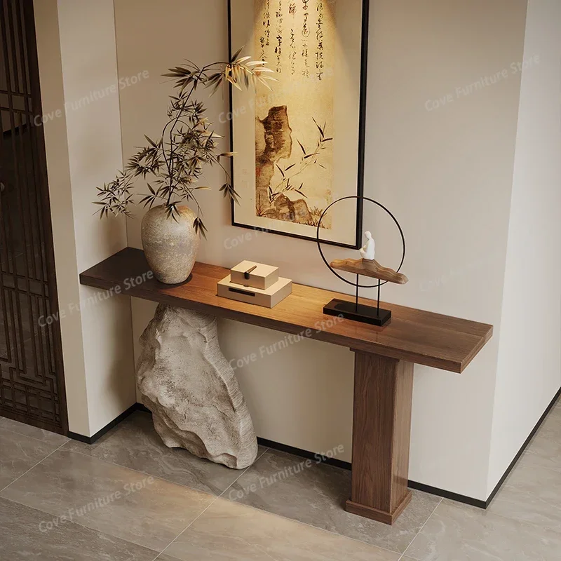 

Chinese Vintage Console Table Unique Design Rustic Simple Console Table Porch Entrance Tisch Wohnzimer Möbel Hallway Furniture