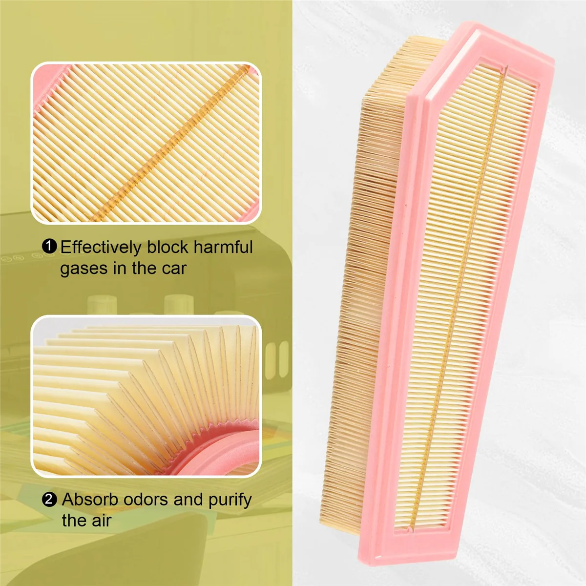 Engine Air Filter for Mercedes Benz W204 S204 C204 A204 R172 C250 SLK250 2012-2015 2710940304