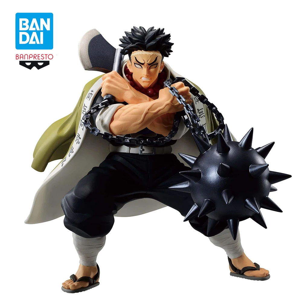 In Stock Original BANDAI Banpresto Demon Slayer VIBRATION STARS Himejima Gyomei PVC Anime Figure Action Figures Model Toys