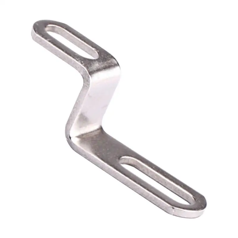 Motorcycle Exhaust Pipe Bracket Motorcycle Rear Header Pipe Stainless Steel Silver Tone Silencer Exhaust Pipes Z Support Stand