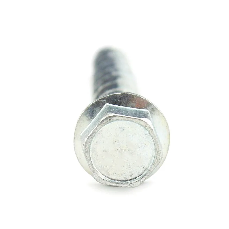Parafuso de âncora autocorte de concreto, cabeça de flange hexagonal, rosca de concreto, parafuso de âncora auto-corte, parafuso de expansão auto-roscante