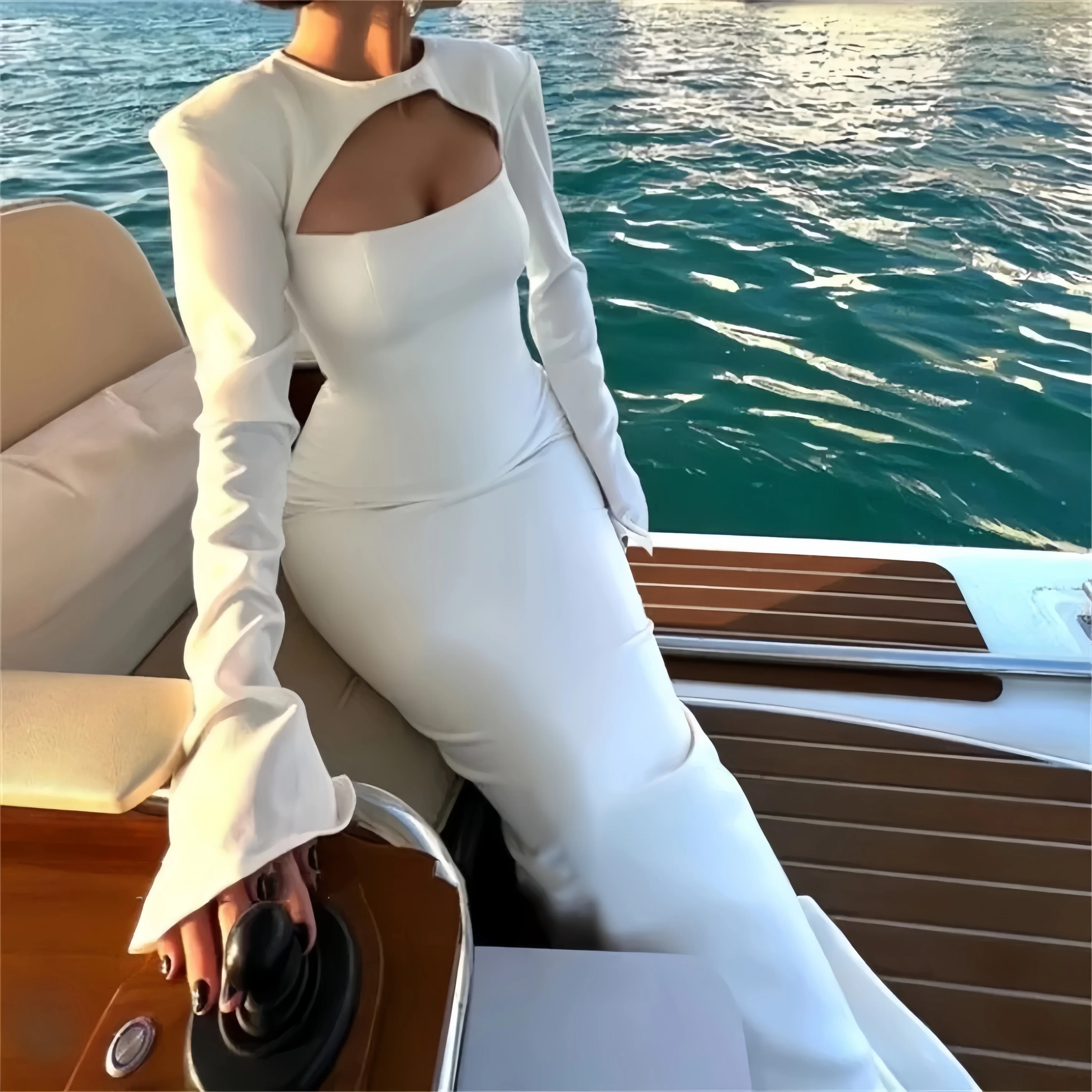 

Women Elegant Mermaid Prom Dresses Arabia Long Sleeves Formal Evening Dresses Wedding Party Gowns vestidos de noche Customized