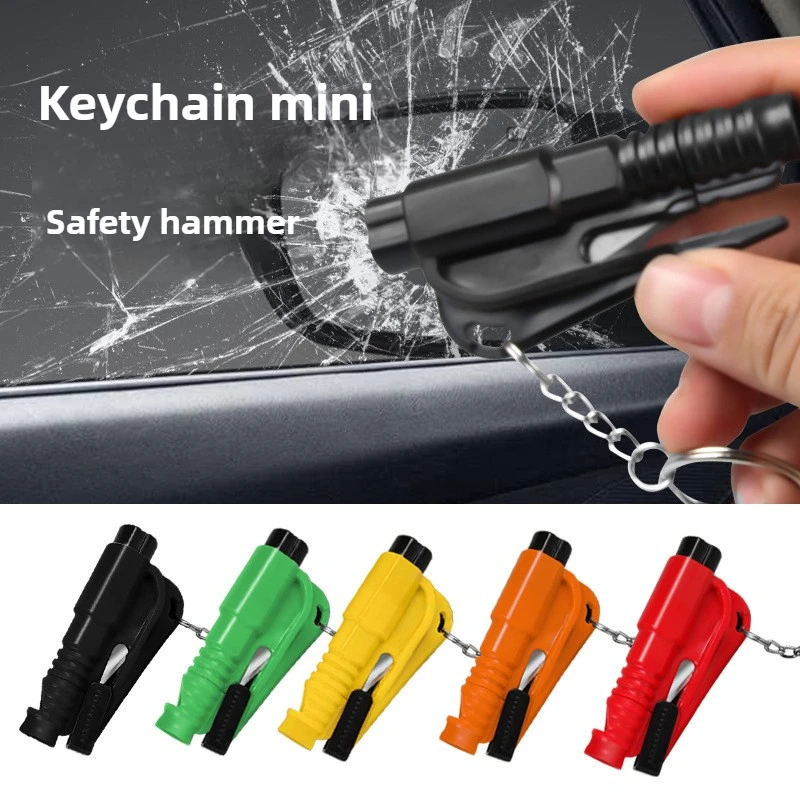 Car Safety Hammer Mini Car With A Multi-functional Escape Hammer To Break The Glass Rescue Hammer Car Window One Second