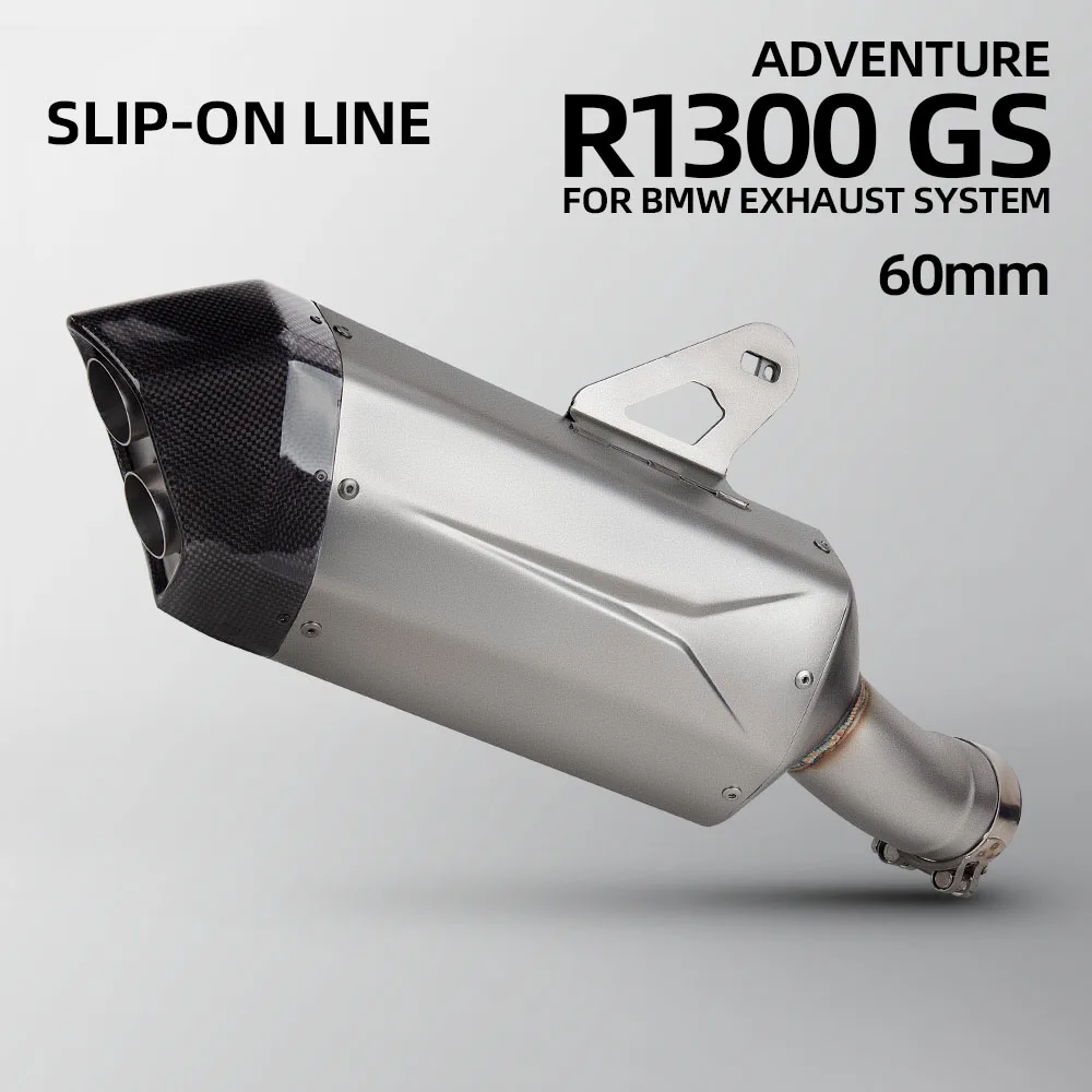 Slip on Exhaust High Quality Muffler For BMW R1300R R1300RS R1300GS R1300ADV Motorcycle Exhaust Tailpipe Accessories