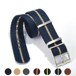 Nylon Watch Band 20mm 22mm Soft Military Premium Strap for Huawei Belt Fabric Bracelet For Samsung Galaxy Watch 5pro