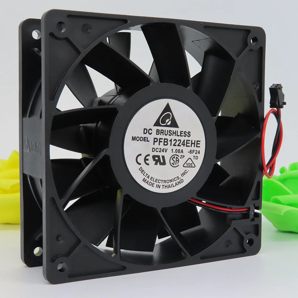 

New and Original PFB1224EHE 12CM 120mm 12038 24V 1.08A wind inverter cooling fan for Delta 120*120*38mm