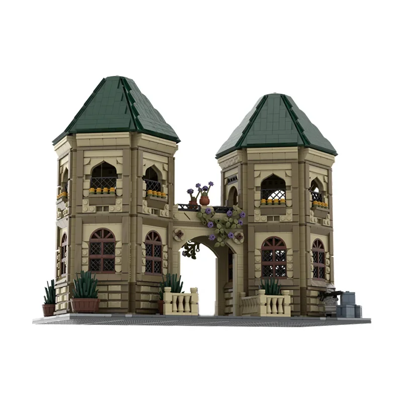 3531 قطعة من مكعبات البناء MOC SW Theed House 3 Star Battle، لعبة بناء إبداعية، هدايا عيد الميلاد التعليمية، مكعبات بناء تعليمية.