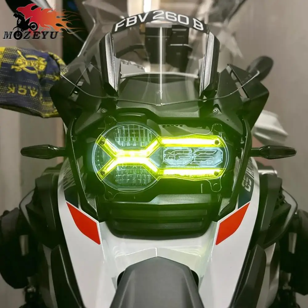 

For BMW R1250GS R 1250 R1250 GS 1250GS ADV 2021 2020 2023 Motorcycle Headlight HeadLamp Head Light Lamp Guard Cover Protector