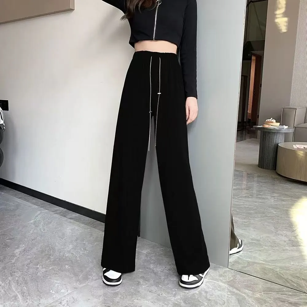 

Женские повседневные брюки, новый стиль, узкие брюки для полных девушек, весенние модные брюки, свободные капри, дизайн