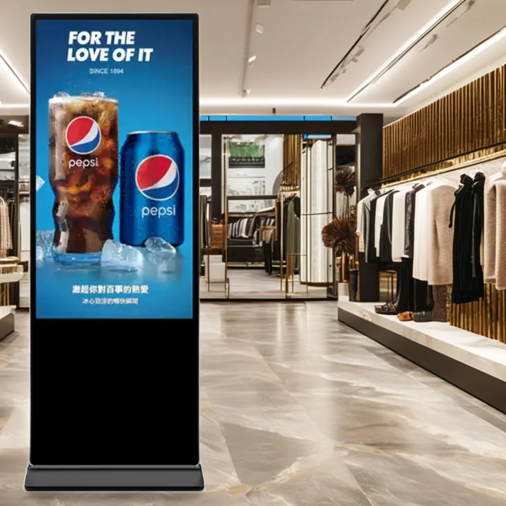 Digital Signage Advertising Machine 32 Inch Retail Display Vertical & Horizontal Led Advertising Screen 12 Android Indoor Screen