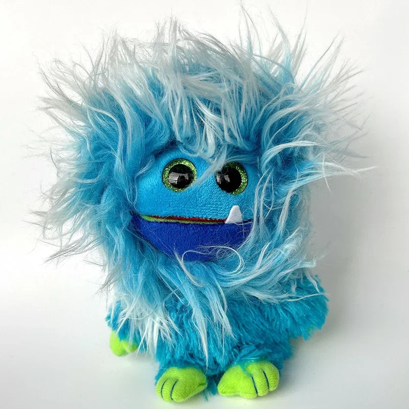 Por que o Ty Frizzys Fang the Blue Monster Beanie Boo com Olhos Brilhantes é o Melhor Presente para Crianças com Cabelos Cacheados?